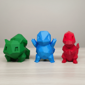 Coleção Pokémons 3D